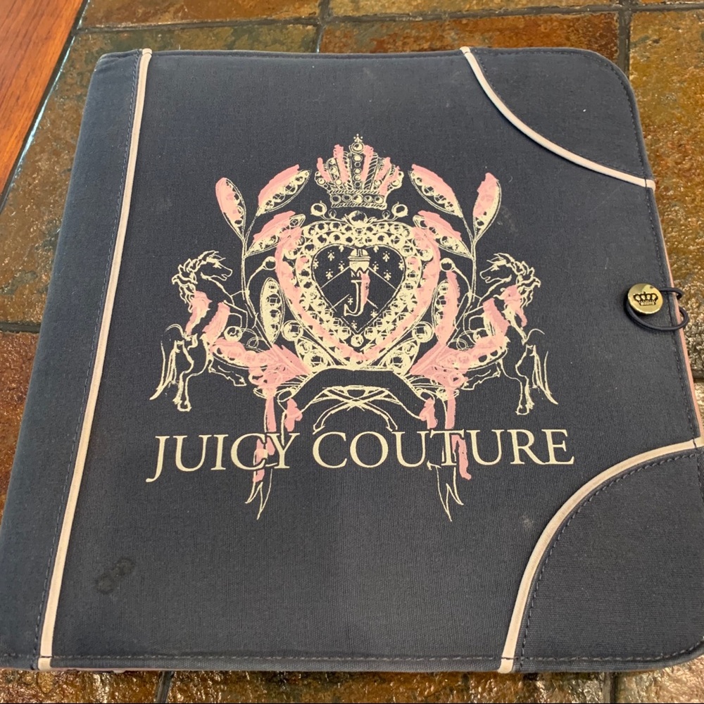 Juicy Couture Binder and Paper